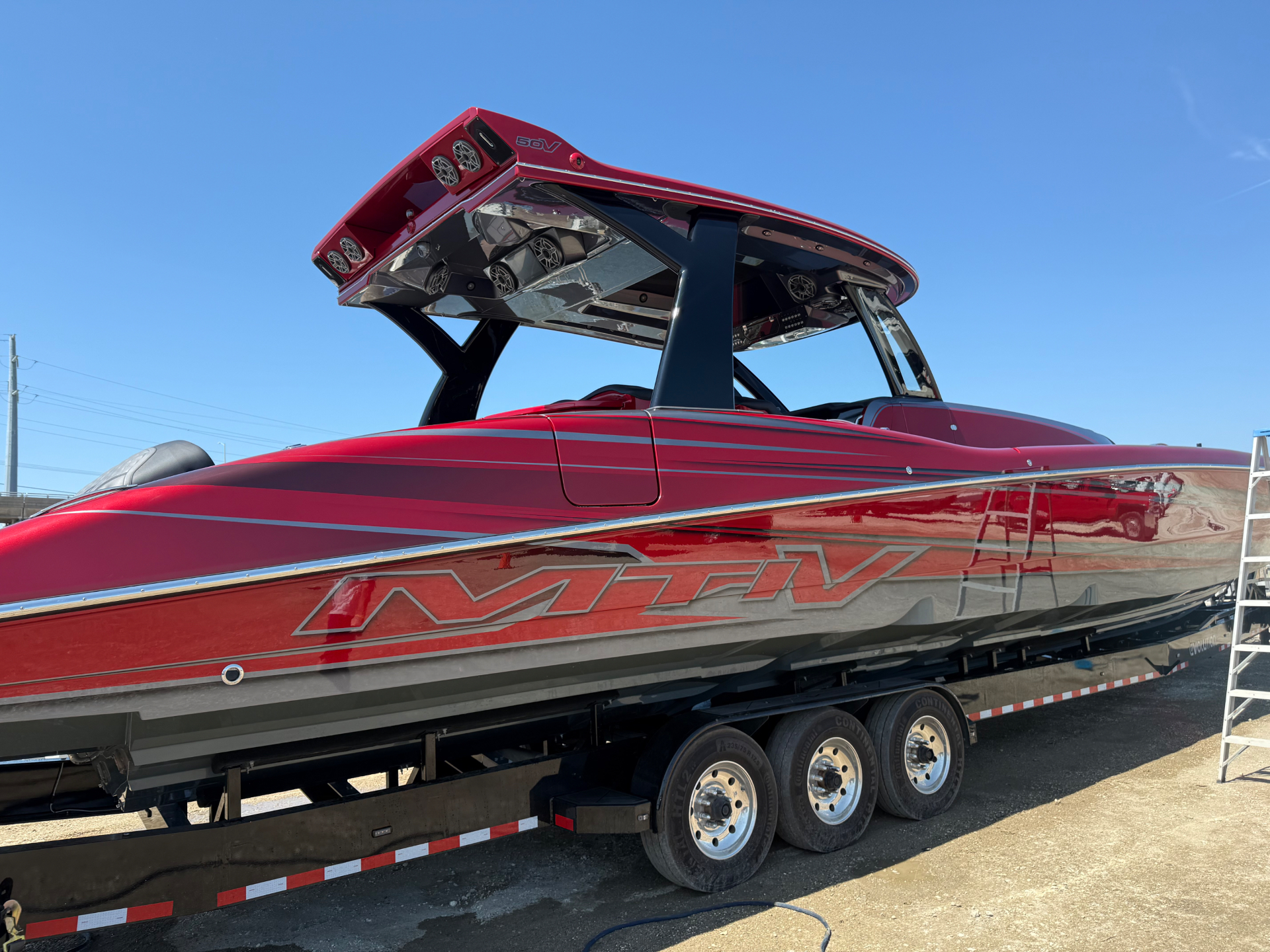Recent boat detail