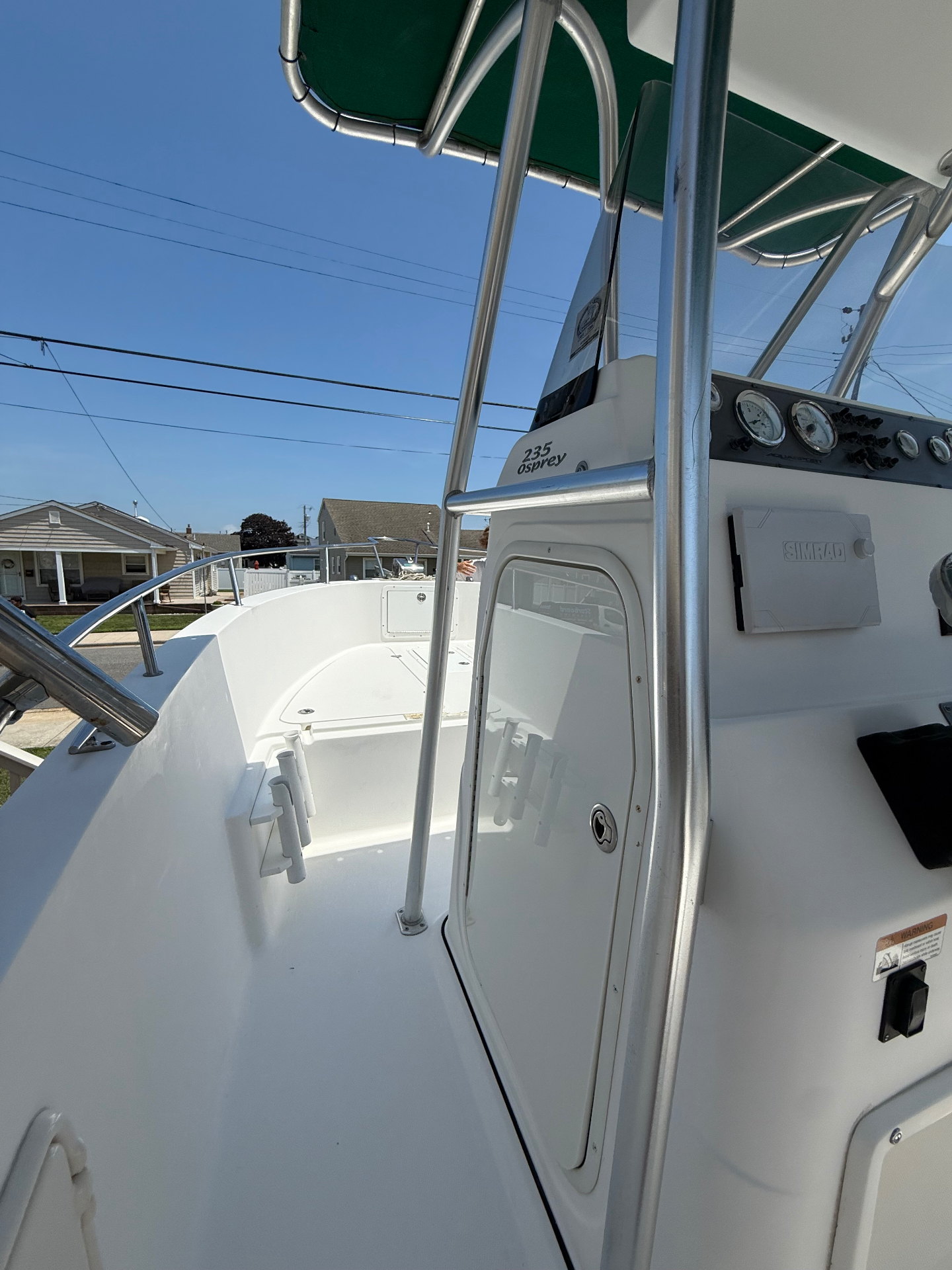 235 Osprey center console